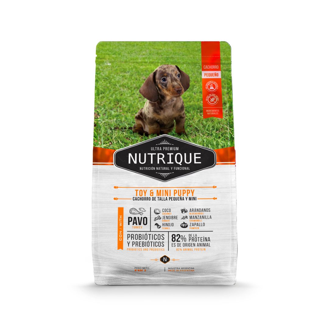 NUTRIQUE TOY & MINI PUPPY 3kg